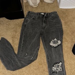PacSun black washed jeans!